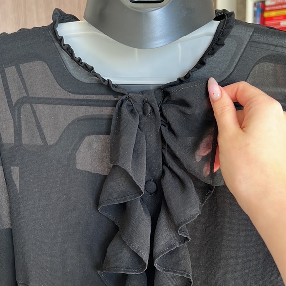 Sophisticated black mini dress (set of 2) - Picture 4 of 8